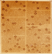 Michael Harvey, Definite Article 1971, conceptual art