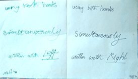 Michael Harvey, Written Simultaneously 1970 conceptual art