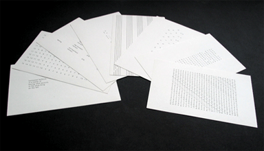 Michael Harvey, WHITE PAPERS conceptual art