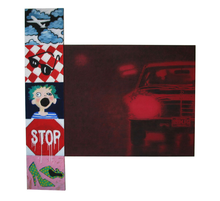 Harvey,painting,stop light